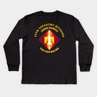 45th Infantry Division Kids Long Sleeve T-Shirt